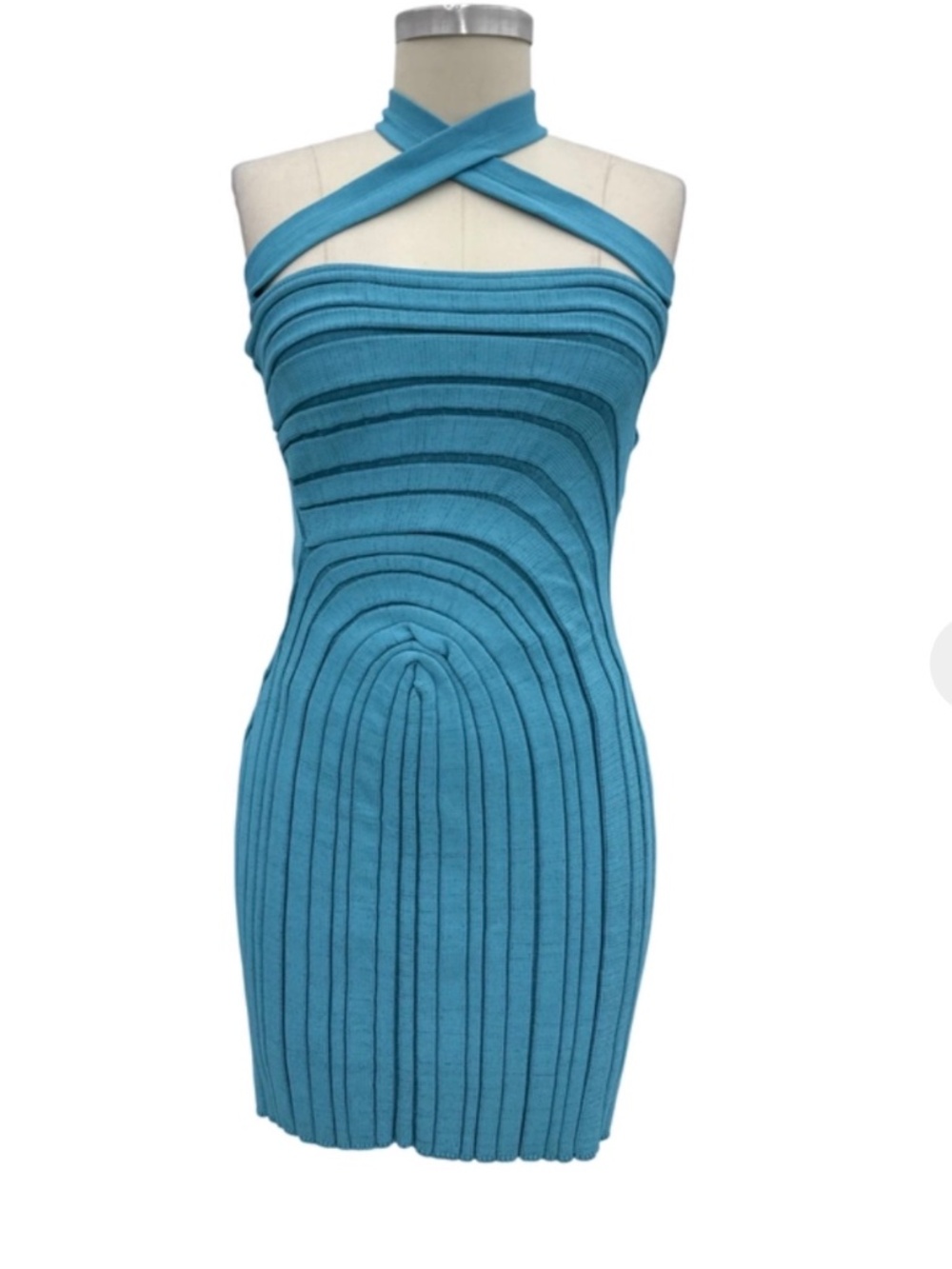 NWT Hanifa halter dress